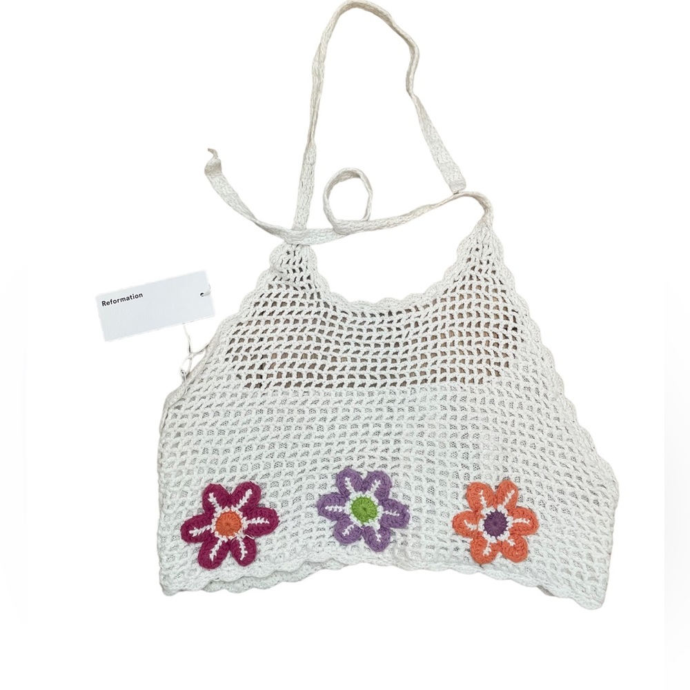 NWT REFORMATION VINTAGE OAK CROCHET TOP